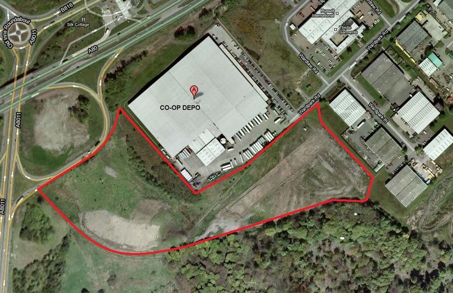 Wardpark Rd, Cumbernauld for rent - Site Plan - Image 1 of 1