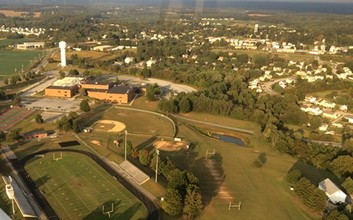 1400 Panther Dr, Hampstead, MD - aerial  map view