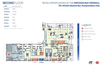 625-649 Eighth Ave, New York, NY for rent Floor Plan- Image 1 of 1