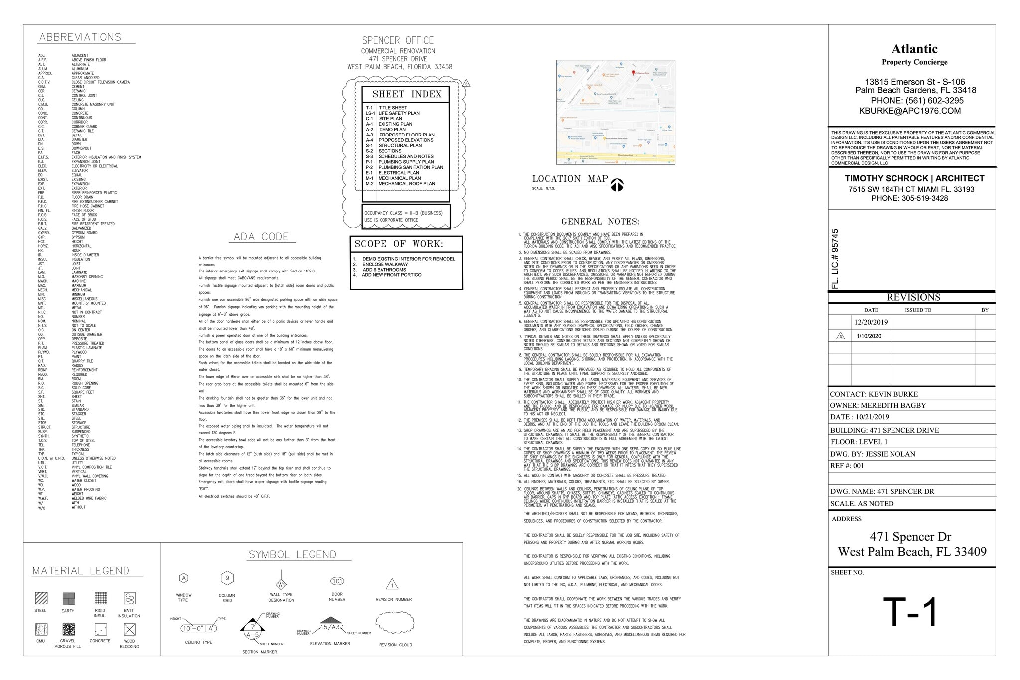 469 Spencer Dr, West Palm Beach, FL to rent Site Plan- Image 1 of 1