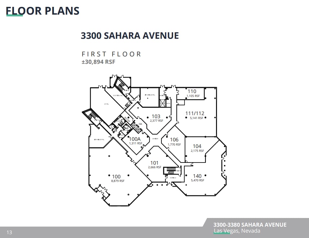 3320 W Sahara Ave, Las Vegas, NV to rent Floor Plan- Image 1 of 1