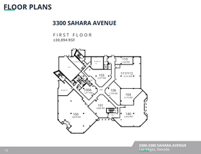 3320 W Sahara Ave, Las Vegas, NV for rent Floor Plan- Image 1 of 1