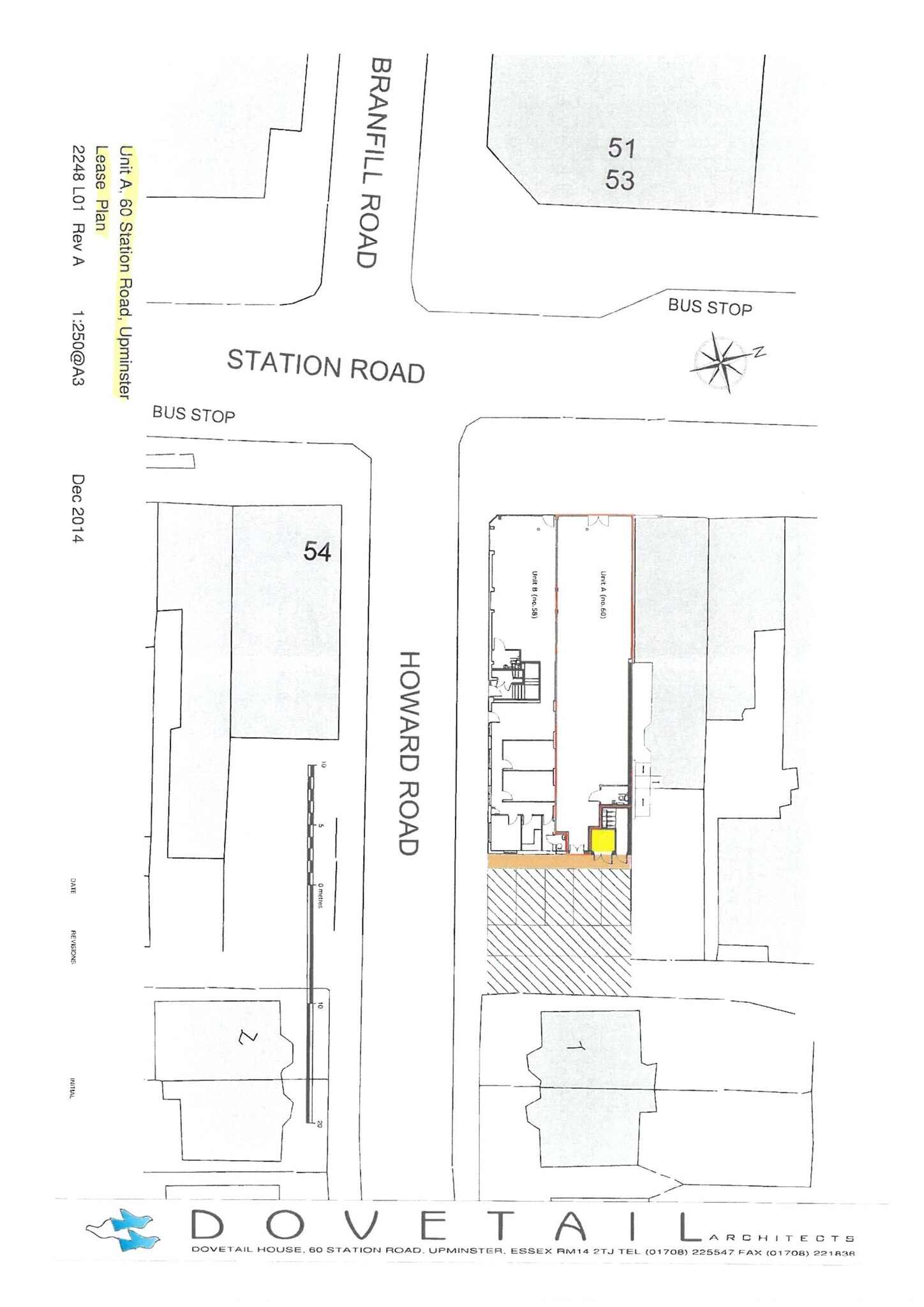 60C Station, Upminster to rent Site Plan- Image 1 of 4