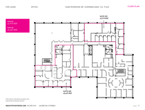 13400 Riverside Dr, Sherman Oaks, CA for rent Floor Plan- Image 1 of 1