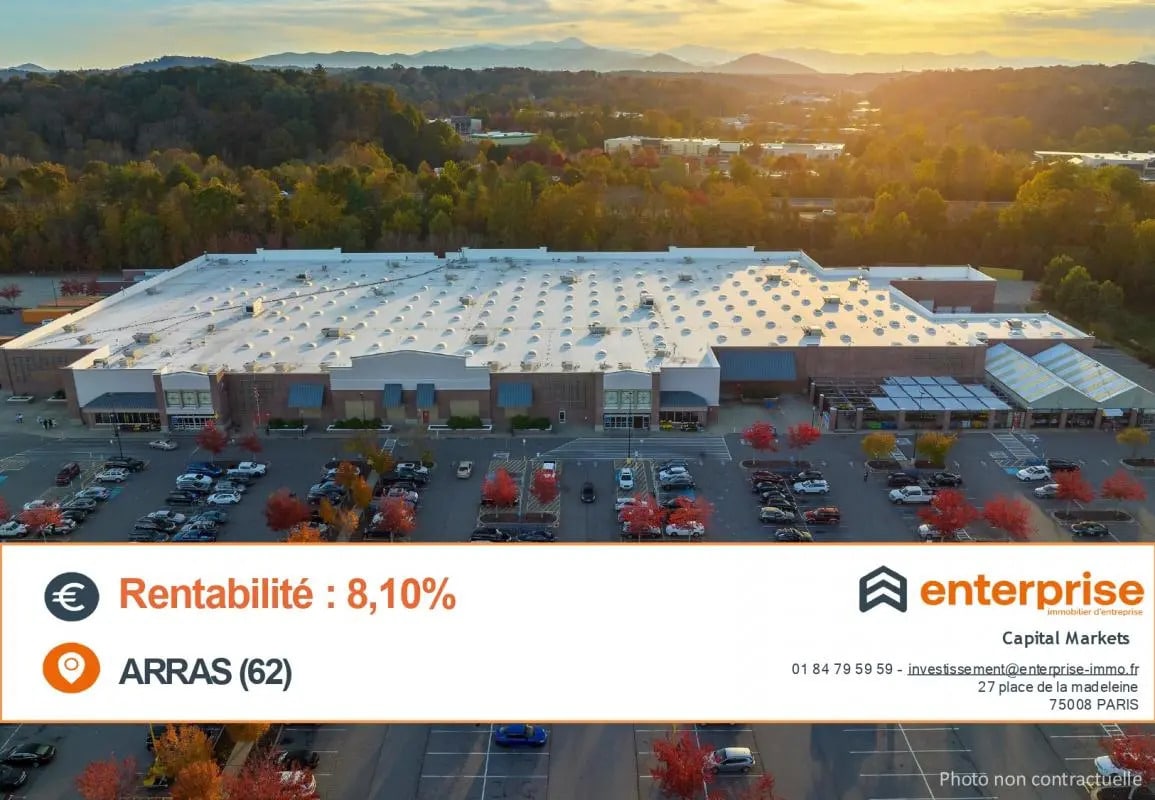 Retail in Arras for sale Aerial- Image 1 of 2