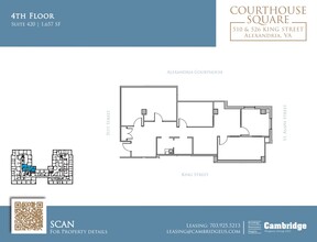 510-526 King St, Alexandria, VA for rent Floor Plan- Image 1 of 1