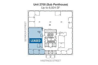 555 W Hastings St, Vancouver, BC for rent Floor Plan- Image 1 of 1