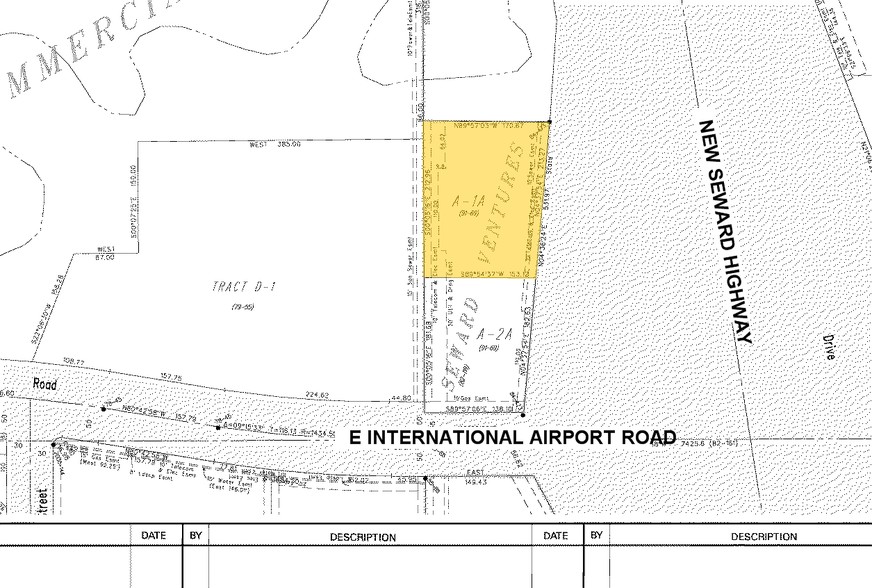 1205 E International Airport Rd, Anchorage, AK for rent - Plat Map - Image 2 of 15