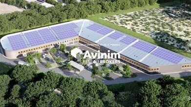 Le Pontet - Aerial  map view