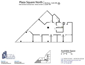 4360 Chamblee Dunwoody Rd, Atlanta, GA for rent Floor Plan- Image 1 of 1