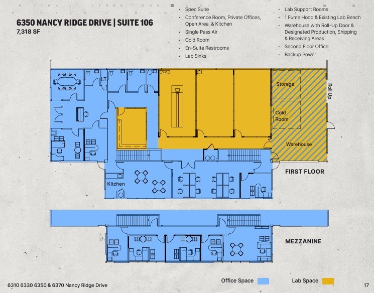 6310 Nancy Ridge Dr, San Diego, CA for rent Floor Plan- Image 1 of 1