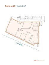 1100 Connecticut Ave NW, Washington, DC to rent Floor Plan- Image 1 of 4
