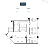 8100 Boone Blvd, Vienna, VA to rent Floor Plan- Image 1 of 1