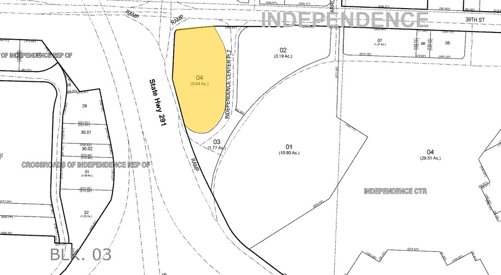 18675 E 39th St, Independence, MO for rent - Plat Map - Image 2 of 5