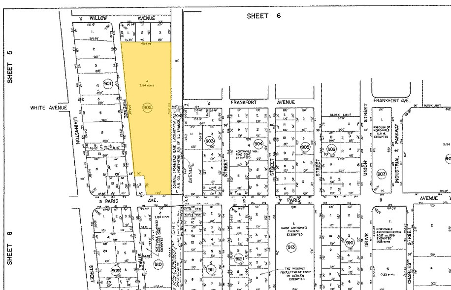 159 Paris Ave, Northvale, NJ for sale - Plat Map - Image 1 of 1