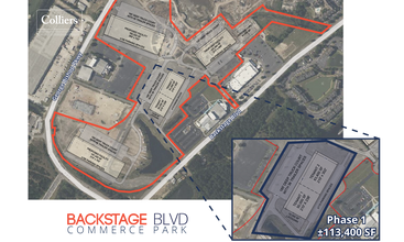 Backstage Blvd, Myrtle Beach, SC for rent Site Plan- Image 1 of 3