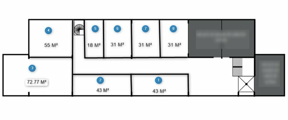 Industrial in Le Thillay to rent Floor Plan- Image 1 of 3