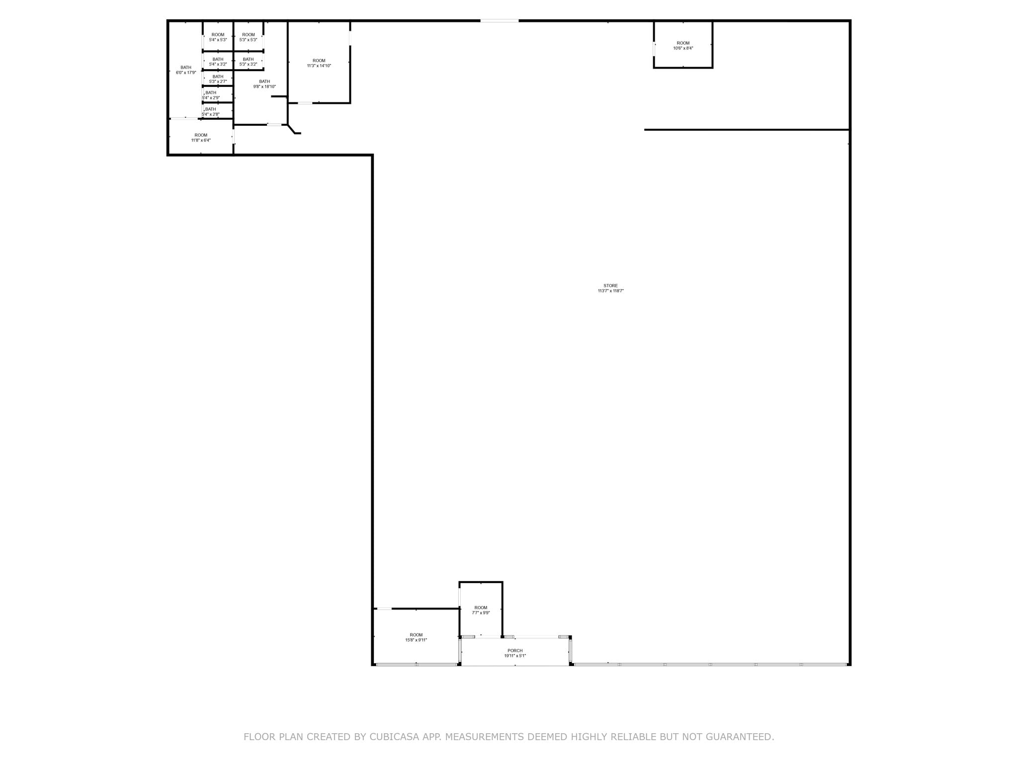 8101-8155 W Camp Bowie Blvd, Fort Worth, TX to rent Floor Plan- Image 1 of 4