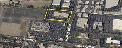 10801 Walker St, Cypress, CA - aerial  map view