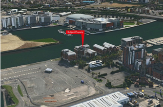 31 Clarendon Dock, Belfast, CAT - aerial  map view