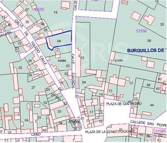 Land in Burguillos de Toledo, Toledo for sale Plat Map- Image 1 of 2