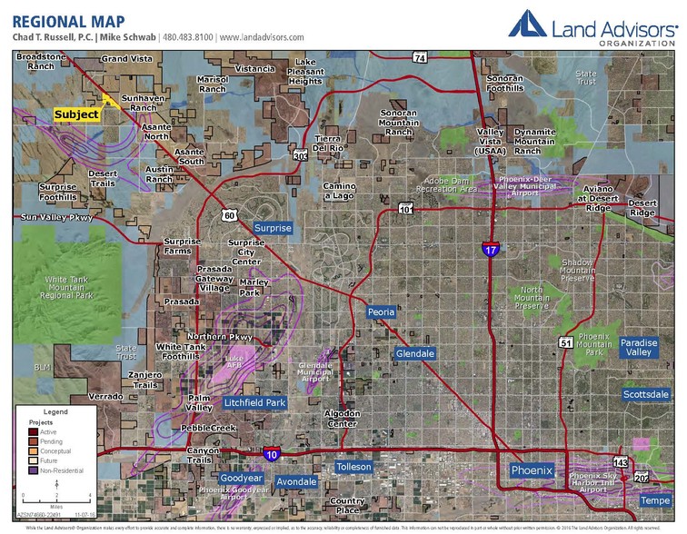 Grand Avenue & 203rd and 211th Ave, Surprise, AZ for sale - Other - Image 1 of 1