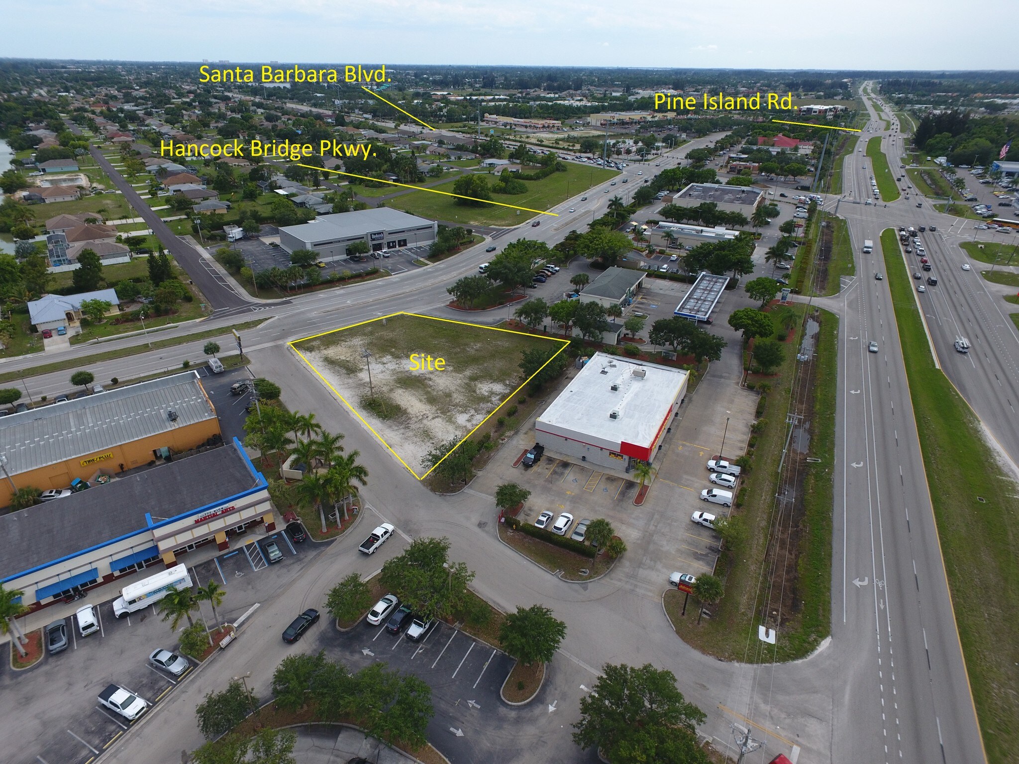 141 Hancock Bridge Pky, Cape Coral, FL to rent Aerial- Image 1 of 5