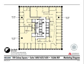 1175 Peachtree St NE, Atlanta, GA for rent Floor Plan- Image 1 of 1