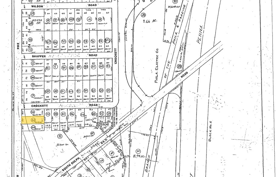 729 Dekalb Pike, King of Prussia, PA for sale - Plat Map - Image 3 of 3