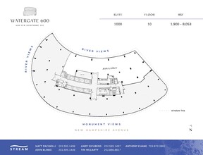 600 New Hampshire Ave NW, Washington, DC for rent Floor Plan- Image 2 of 2