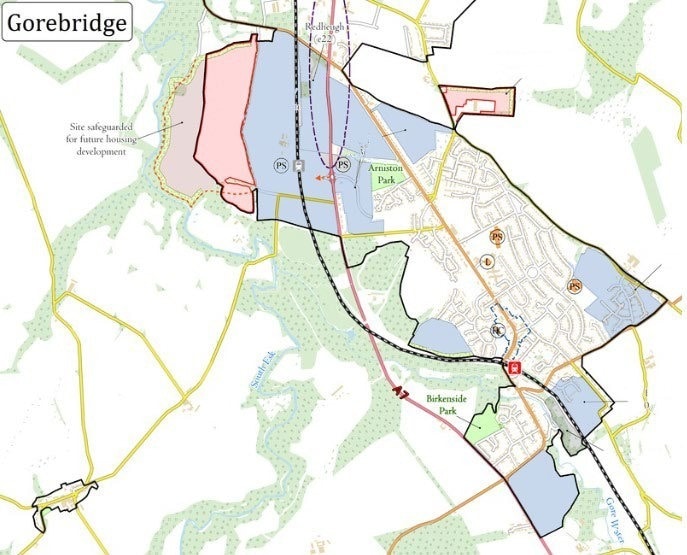 Hunterfield Rd, Gorebridge for sale - Site Plan - Image 2 of 3