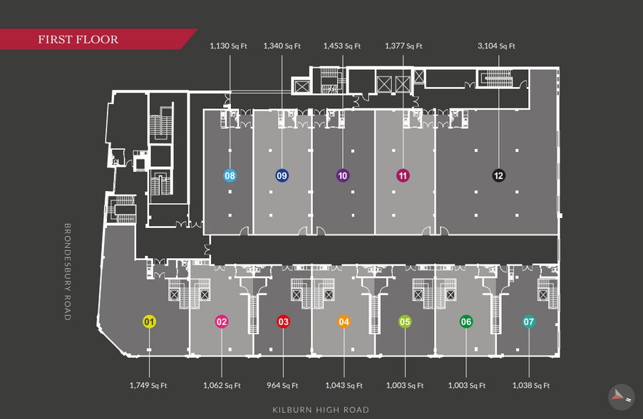 103-119 Kilburn High Road, London Nw6, London for rent - Floor Plan - Image 3 of 4