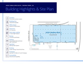 6250 Caballero Blvd, Buena Park, CA for rent Floor Plan- Image 1 of 1