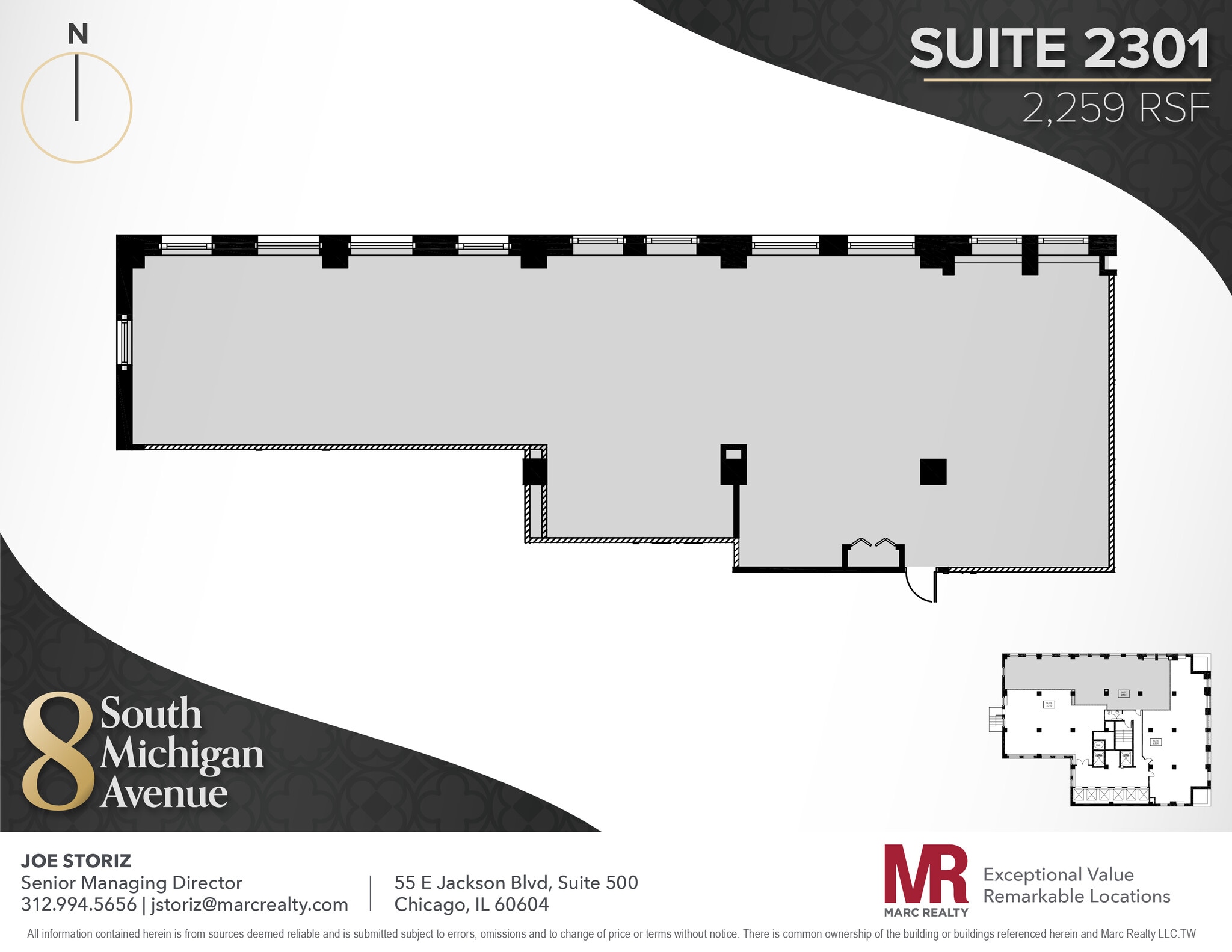 8 S Michigan Ave, Chicago, IL to rent Floor Plan- Image 1 of 1