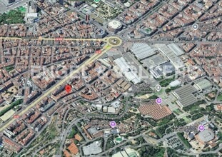 Barcelona, BAR - Aerial map view
