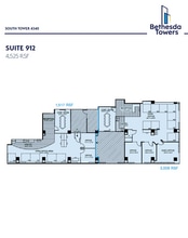 4340 East-West Hwy, Bethesda, MD to rent Floor Plan- Image 1 of 1