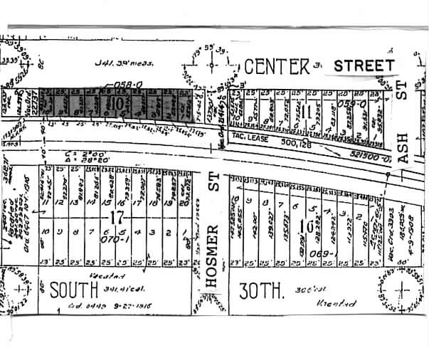 1912 S Center St, Tacoma, WA for rent - Plat Map - Image 1 of 2