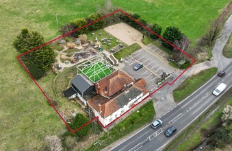 Loddon Rd, Framingham Pigot, NFK - aerial  map view