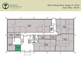 2807 W Busch Blvd, Tampa, FL for rent Site Plan- Image 1 of 1