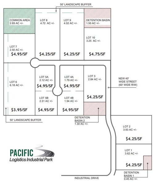 17-19 Industrial Dr, Pacific, MO for sale - Site Plan - Image 2 of 2