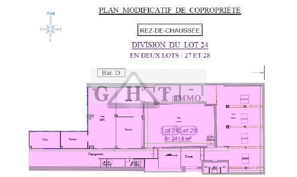 Office in Montreuil for sale - Floor Plan - Image 1 of 2