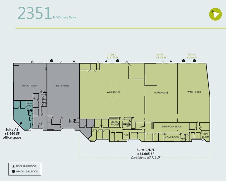 2351 N Watney Way, Fairfield, CA for rent - Floor Plan - Image 3 of 12