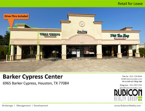 6965 Barker Cypress Rd, Houston, TX for sale Building Photo- Image 1 of 1