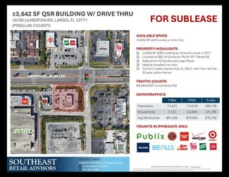 More details for 10150 Ulmerton Rd, Largo, FL - Retail for Rent