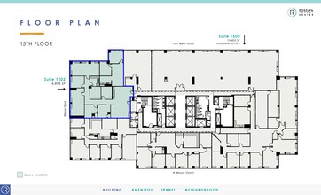 1700 N Moore St, Arlington, VA for rent Floor Plan- Image 2 of 2