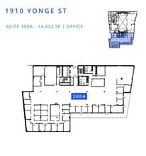1910-1920 Yonge St, Toronto, ON to rent Floor Plan- Image 1 of 1