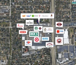 4738-4938 Beechnut St, Houston, TX - AERIAL map view - Image1