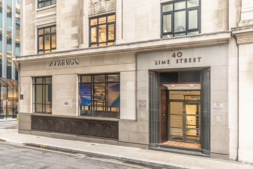 40 Lime St, London to rent - Building Photo - Image 3 of 10