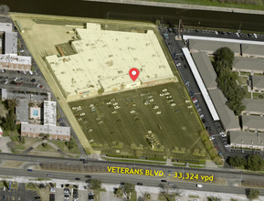 6851 Veterans Memorial Blvd, Metairie, LA - aerial  map view