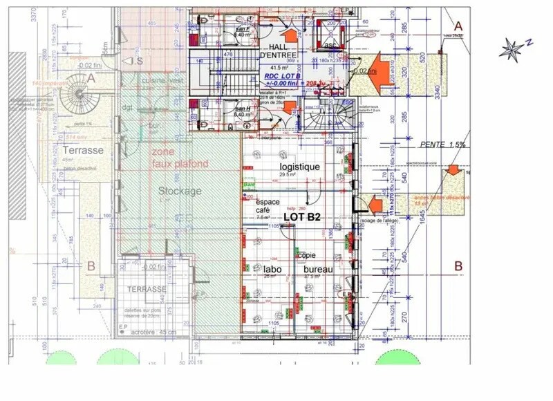 Office in Saint-Priest to rent - Floor Plan - Image 3 of 6